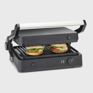 Multifunction electric grill - SEVERIN - KG2398 - Compact multi-grill for vegetables, steaks and paninis