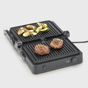 Multifunktions-Elektrogrill - SEVERIN - KG2398 - Kompakter Fleisch-Multigrill für Gemüse, Steaks und Paninis