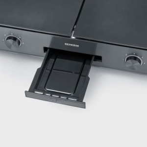 Plancha SEVERIN - PG8569 - Surface de cuisson 48x27cm - Revetement céramique antiadhésif - 2200W