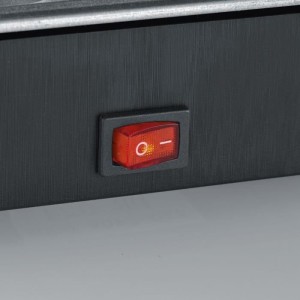 SEVERIN Raclette-Grill 4 Personen kompakt, leicht zu verstauen, ideal für kleine Haushalte, Kochfläche 21 x 21cm, RG 2370