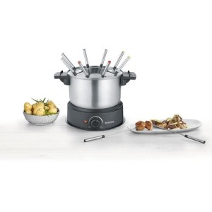 Fondue SEVERIN - FO2473 - Capacité 1,4L - Jusqu'a 8 personnes - Thermostat réglables - 1500W