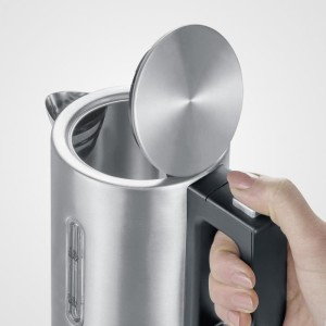 Severin WK3647 Kit Travel kettle - 0.5 L - 1100 W - Stainless steel and black
