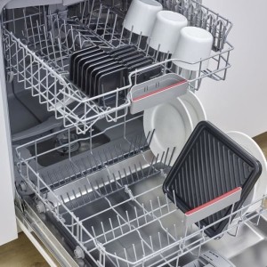 Raclette-Grill - SEVERIN - RG2366 - 8 Personen. - Naturstein und wendbare Kochplatte - 8 Pfannen - Schwarz