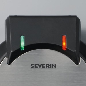 Gaufrier SEVERIN - WA2103 - Plaques forme coeur - Revetement anti-adhésif - 1300w