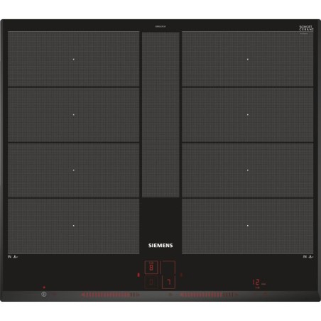 60 cm Induktionskochfeld – SIEMENS – 4 Brenner – 59,2 x 52,2 cm – Schwarz – IQ700 – EX651LYC1F