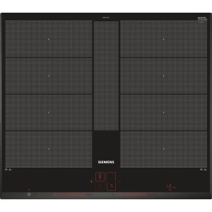 60 cm Induktionskochfeld – SIEMENS – 4 Brenner – 59,2 x 52,2 cm – Schwarz – IQ700 – EX651LYC1F