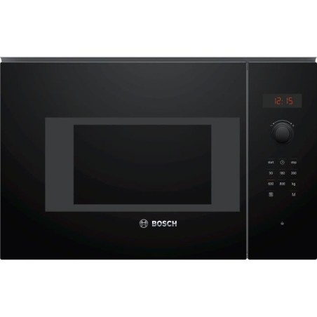 Built-in single microwave - BOSCH SER4 - BFL523MB1F - Black - 7 auto programs - 38.2 x 59.4 x 31.7 cm