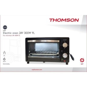 Four électrique - THOMSON - 24V 300W 9L, conçu pour cuire ou réchauffer vos repas lors de vos déplacements.