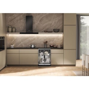 Lave-vaisselle pose libre WHIRLPOOL MaxiSpace W7FHP33S - 15 couverts - L60cm - 43 dB - Silver