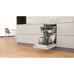 WHIRLPOOL WSIC3M27C Vollintegrierter Geschirrspüler – 10 Maßgedecke – Induktion – L45cm – 47dB