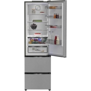 Kombinierter Kühlschrank - Whirlpool - WHKF6352X5E - Klasse C - 351 l (249 l + 102 l) - 35 dB - Dual No Frost - Edelstahlgrau