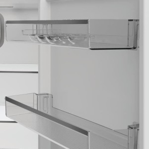 Réfrigérateur combiné - Whirlpool - WHKF6353XBR6E - Classe C - 351 L (249L + 102L) - 35 dB - Dual No Frost - Dark Inox