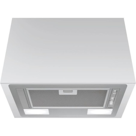 Hotte intégrable extracteur - WHIRLPOOL - WCT64FLSX - 59,5 x 56,4 x 13,2 cm - Inox