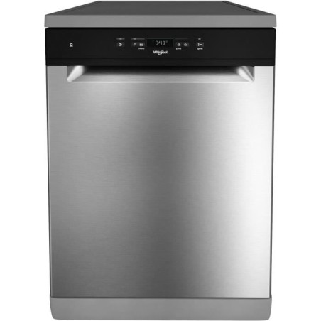 Geschirrspüler - WHIRLPOOL - WFC3C34X - Freistehend - Induktionsmotor - Wasserverbrauch pro Zyklus: 9,5 l