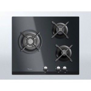 WHIRLPOOL AKT404NB Gas Cooktop - 3 burners - 6350W - L59 x D51cm - ...