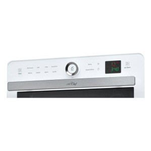WHIRLPOOL JT469WH - Jet Chef Mikrowelle - 33 L - 6th SENS Combi Crisp Steam - Edelstahl - 36 cm Drehscheibe - Weiß