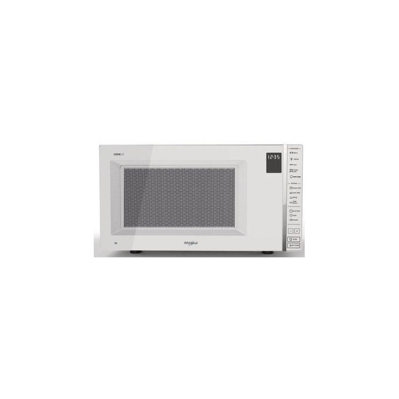 WHIRLPOOL MWP304W Freistehender Mikrowellengrill & Dampfgarer - COOK30 - Weiß - 30L