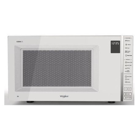 WHIRLPOOL MWP304W Freistehender Mikrowellengrill & Dampfgarer - COOK30 - Weiß - 30L