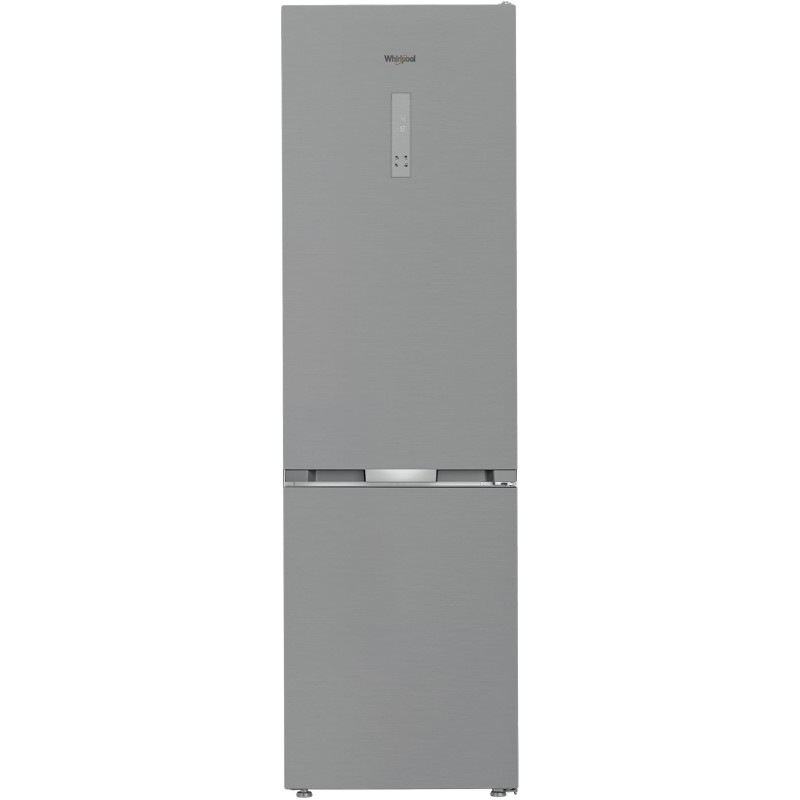 Réfrigérateur combiné - WHIRLPOOL - WHK26402XP4E - 2 portes - 355 L - 59,5 x 66,3 x 203,5 cm - Gris