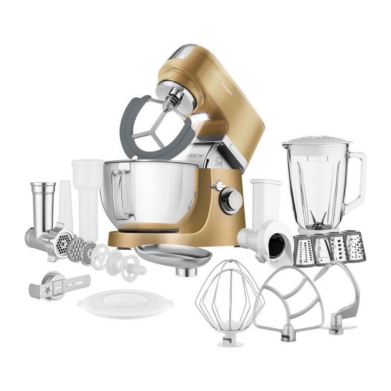 Robot multifonctions - SENCOR - STM 6377CH - 1000W - 4,5L - 5 accessoires interchangeables