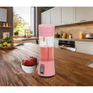 Blender portable - JOCCA - SWEET - 380 ml - 2000 mAh - Avec câble USB - Rose
