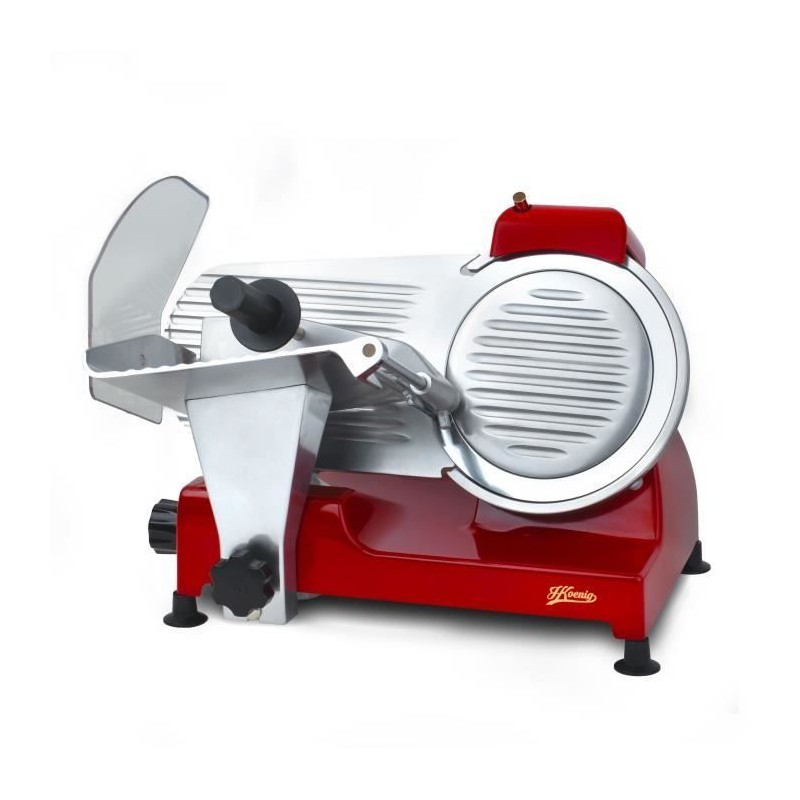 Fleischschneidemaschine - H.KoeNIG - MSX224 - 22 cm Klinge - Rot