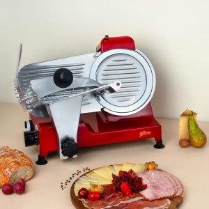 Fleischschneidemaschine - H.KoeNIG - MSX224 - 22 cm Klinge - Rot