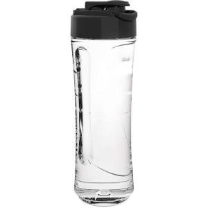 Mixer - JOCCA - 350 W - 1-l-Glasschüssel - 600-ml-Flasche - Schwarz