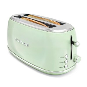 Vintage Toaster - SWEISS - GRV7 - 2 Schlitze - 1500 W - Grün |  Toa...