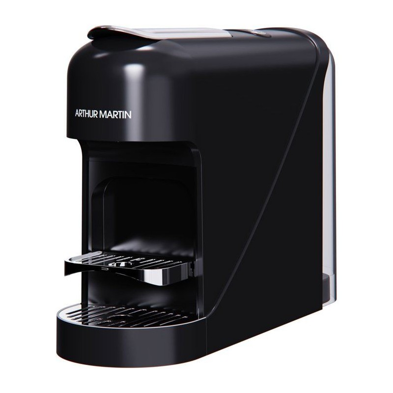Kapselkaffeemaschine - ARTHUR MARTIN - AMN230N - Espresso & Lungo - 1400 W - Schwarz