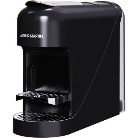 Machine a café a capsules - ARTHUR MARTIN - AMN230N - Expresso & Lungo - 1400 W - Noir
