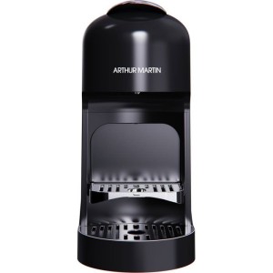Machine a café a capsules - ARTHUR MARTIN - AMN230N - Expresso & Lungo - 1400 W - Noir