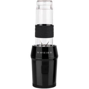 Mini-blender - SWEISS - MOOV9 - 300 W - 570 ml - 2 gourdes - Noir
