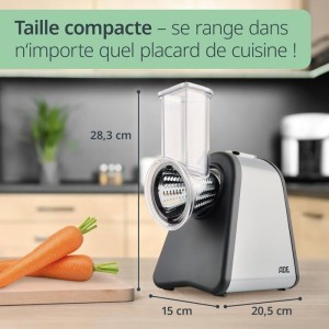 Râpe électrique - ADE - KITCHEN GADGETS - 4 types de Râpes - Acier ...