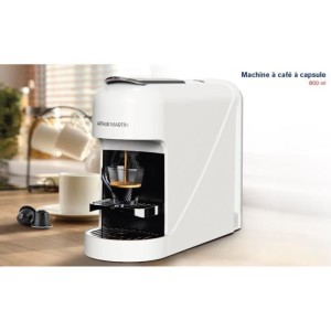 Kapselkaffeemaschine - ARTHUR MARTIN - AMN230B - Espresso & Lungo - Schnelle Zubereitung