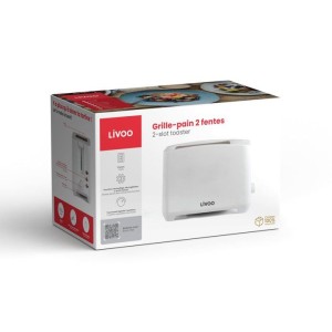 LIVOO DOD162W Toaster - Weiß |  Toaster   | Chef Up