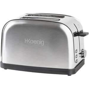 Zwei-Scheiben-Toaster - HKoeNIG - TOS7 - 850 W - Edelstahl |  Toast...