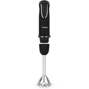 3 in 1 hand blender - H.Koenig - MIX75 - 850 W - 5 speeds + Turbo - Stainless steel blades - Accessories included