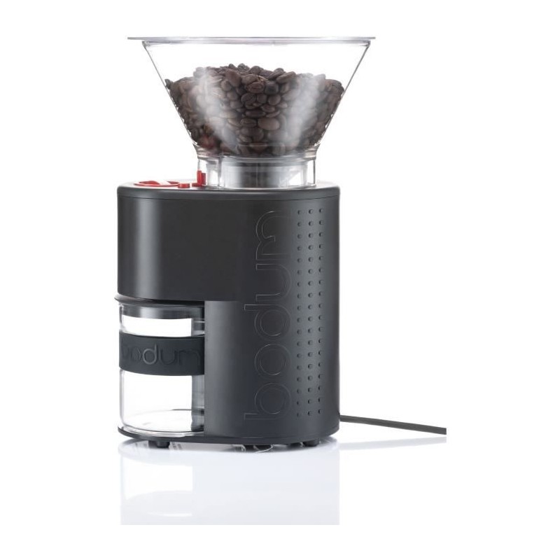 Elektrische Kaffeemühle - BODUM - BISTRO 10903-01EURO-3 - Edelstahlmühle