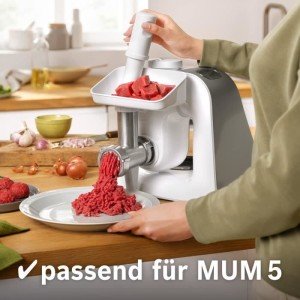 Hachoir a viande pour Kitchen Machine MUM5 - BOSCH - MUZ5FW1 - Disq...