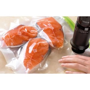 Sacs de congélation - BOSCH - MSZV0FB1 - Lot de 3 - 1,2 L - Fermetu...