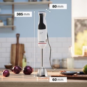 Mixeur plongeant - BOSCH - MSM4W221 - 600 W - 4 lames aiguiseés - B...