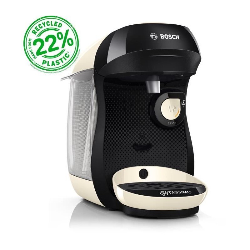 Machine a café multi-boissons - BOSCH - TASSIMO - T10 Happy vanille - 1400 W