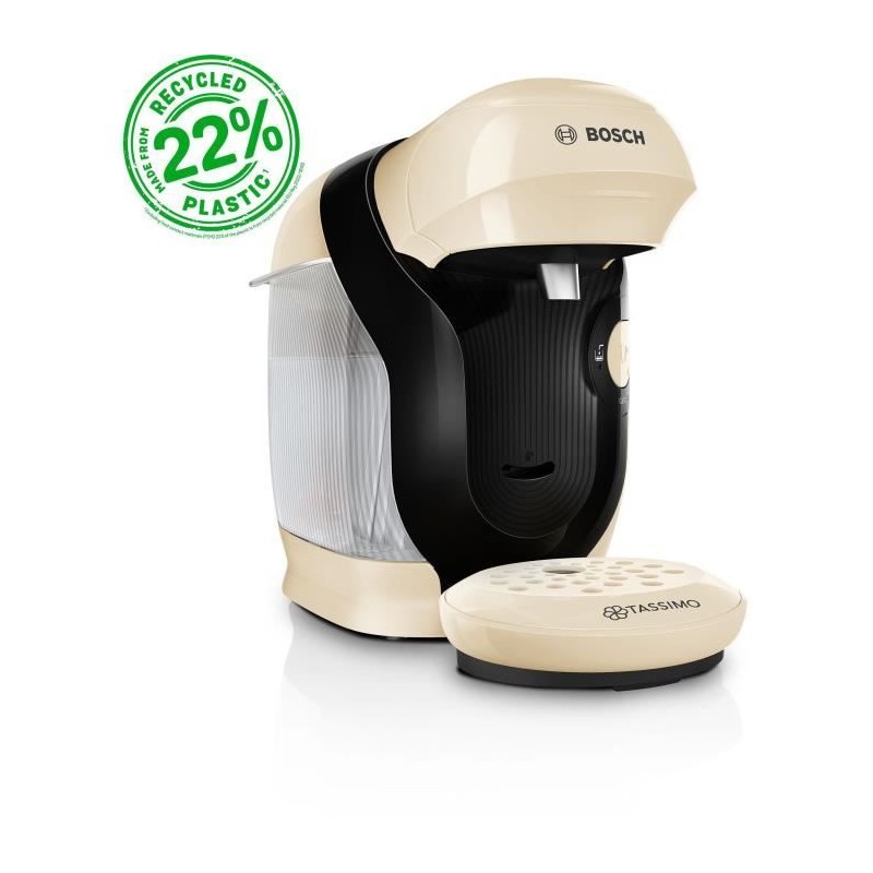 Machine a café multi-boissons - BOSCH - TASSIMO - T11 Style vanille - 1400 W