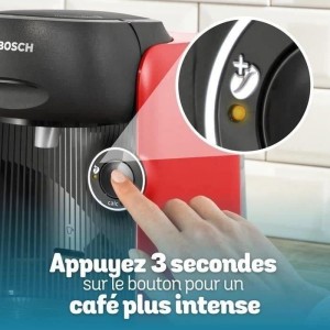 Machine a café + 3 packs T-discs - BOSCH - TASSIMO FINESSE TAS163E - 1400 W - 0,7 L - Multi-boissons - IntensityBoost - Noir