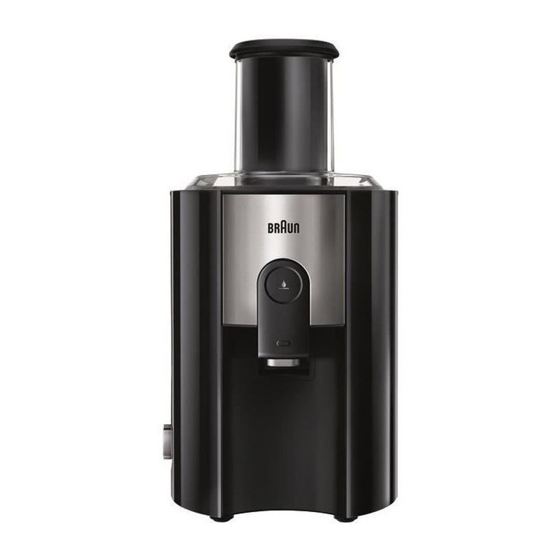 Centrifugeuse - BRAUN - J500 - 900 W - Large cheminée 75 mm - Systeme anti-gouttes
