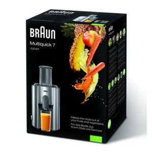 BRAUN J700 Centrifugeuse MultiQuick 7 - Inox