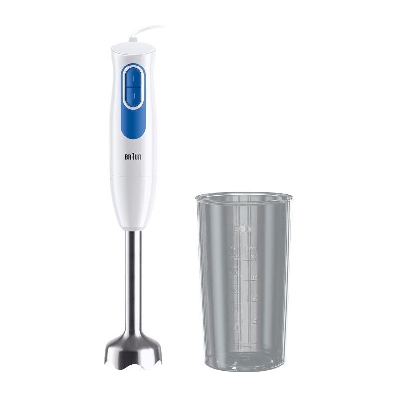 BRAUN MQ20.001M hand mixer - 600 W motor - 2 speeds - EasyTwist system