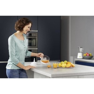 BRAUN CJ3000 Entsafter - 20 W - 5 Stufen der Fruchtfleischkontrolle - Weiß