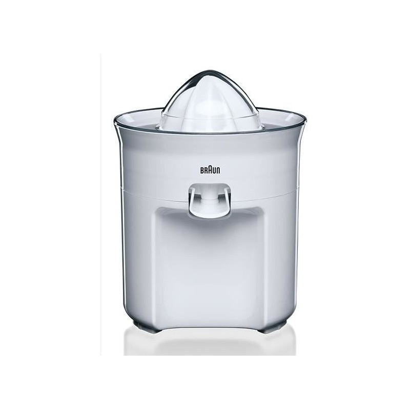 Presse-agrumes électrique BRAUN CJ3050WH - 60W - Blanc - Bec anti-goutte